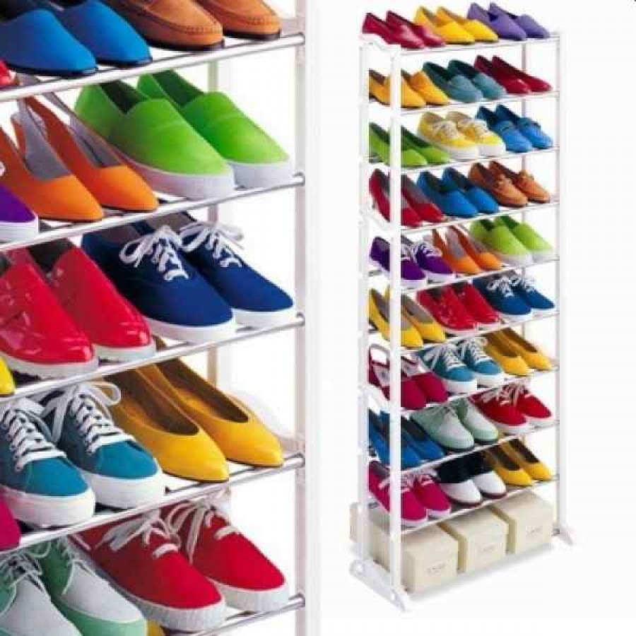 Etajera suport pentru incaltaminte Amazing Shoe Rack cu 10 rafturiCod 02800am122 - Casa si gradina - reducerim.ro