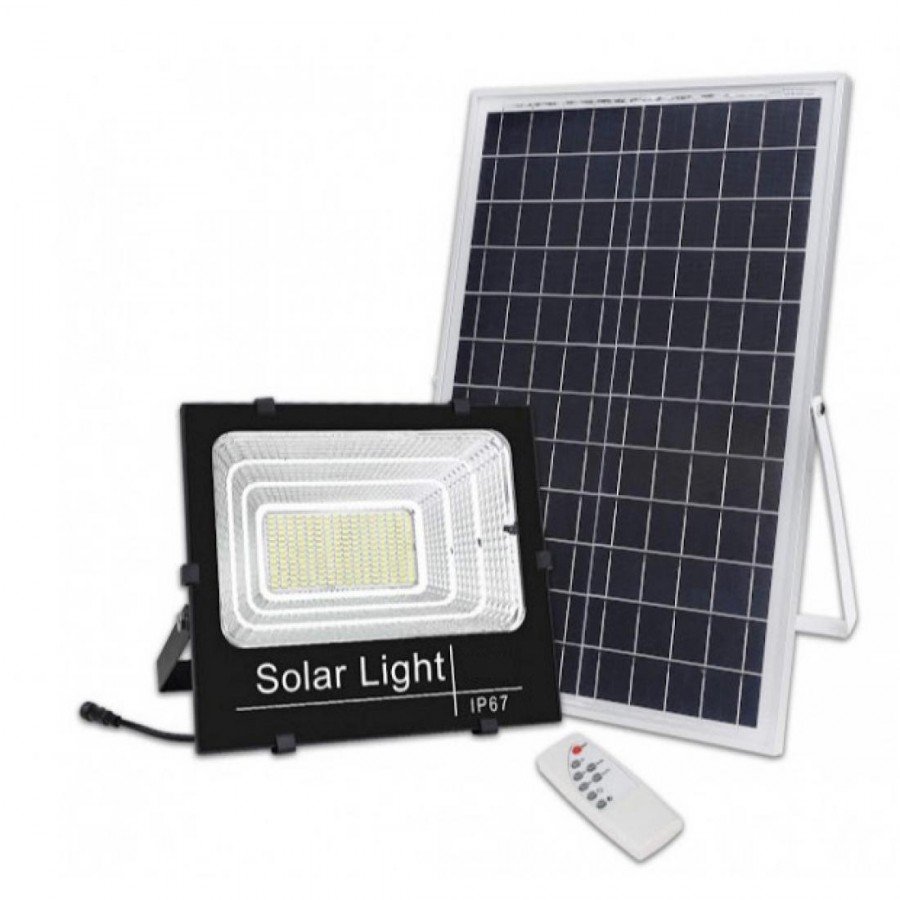 Panou solar cu telecomanda 300w—-cod-0950VecM - Iluminat - reducerim.ro
