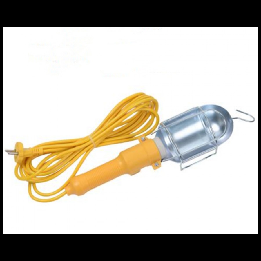 Lampa Portabila cu cablu 10m și dulie Cod 00200 - Iluminat -reducerim.ro Lampa Portabila cu cablu 10m și dulie Cod 00200 - Iluminat - reducerim.ro