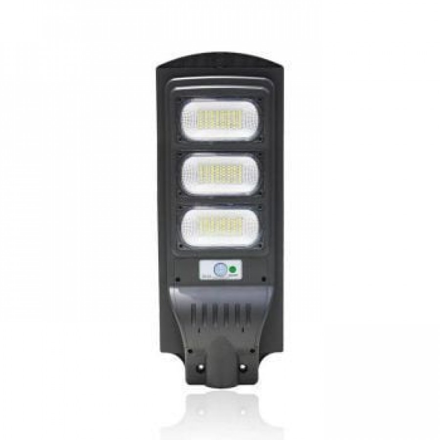 Lampa Solara LED 120w, 3 cadrane, cu Incarcare Solara Panou Fotovoltaic + Telecomanda si suport - Iluminat -reducerim.ro Lampa Solara LED 120w, 3 cadrane, cu Incarcare Solara Panou Fotovoltaic + Telecomanda si suport - Iluminat - reducerim.ro