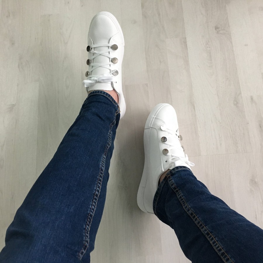 Pantofi Sport CDE17 White R2/1/4 - Tenisi -reducerim.ro Pantofi Sport CDE17 White R2/1/4 - Tenisi - reducerim.ro