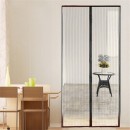 Perdea Cu Magneti, Anti Insecte - NEGRU, dimensiune 210 x 100 cm - Casa si gradina - reducerim.ro