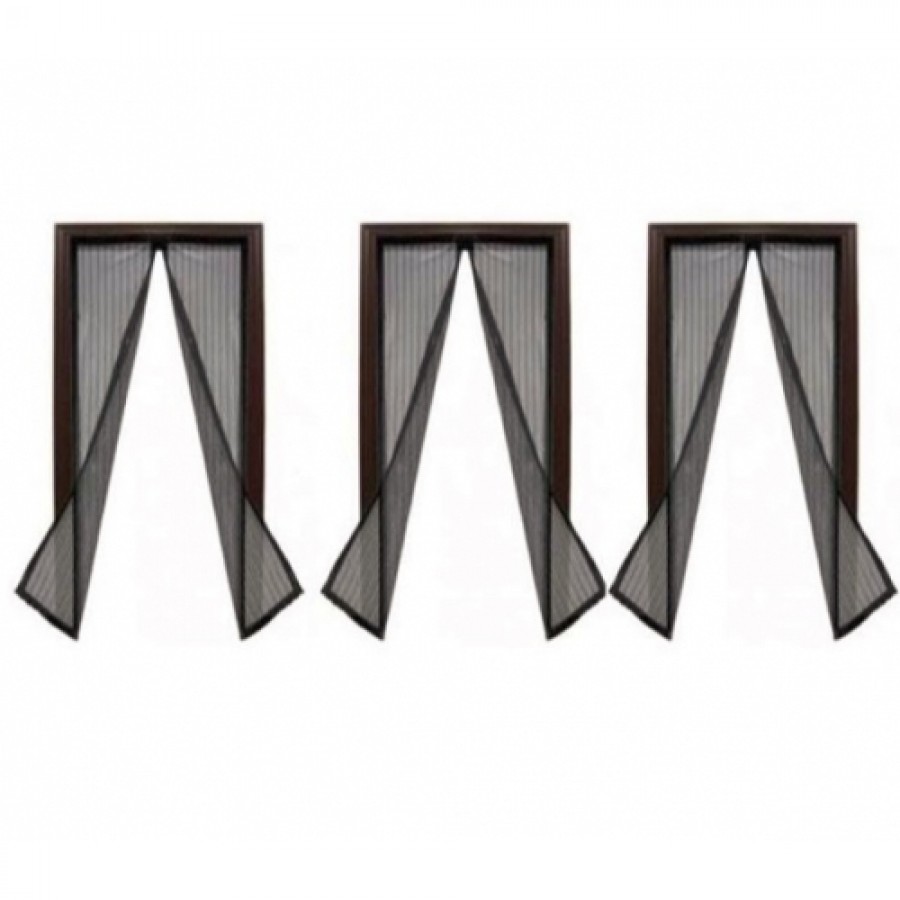 Set 3 perdele magnetice anti-insecte, dimensiuni 210 x 100 cm - Plasa umbrire - reducerim.ro