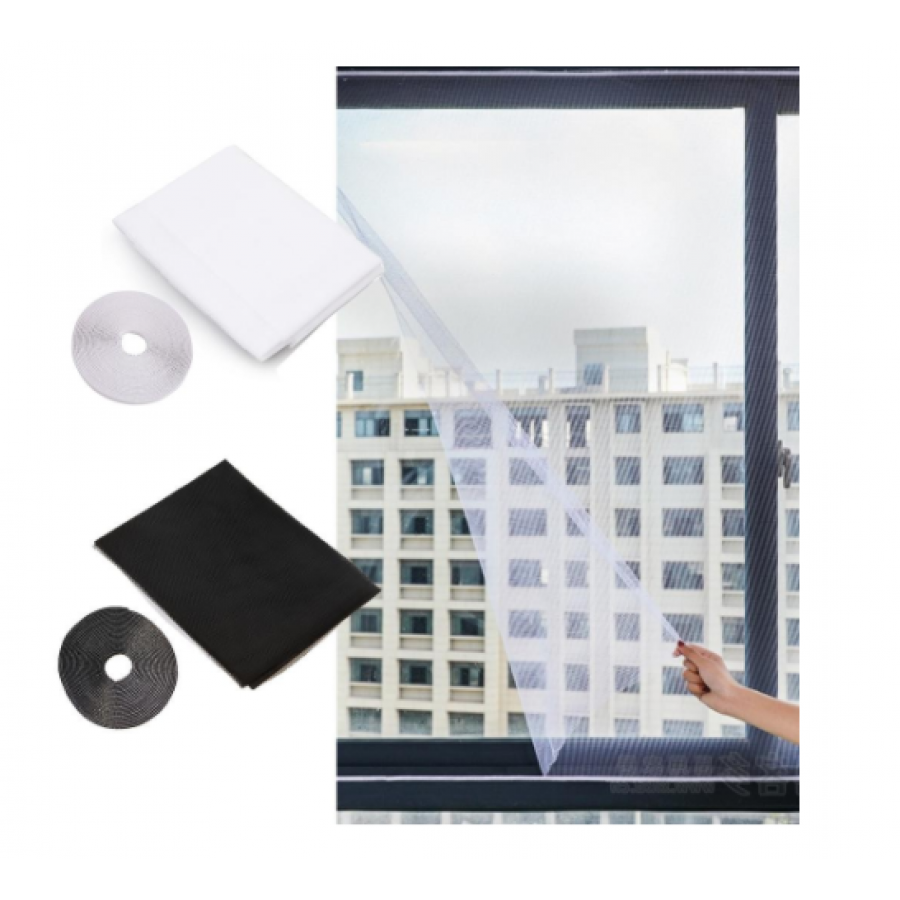 Set 5 plase impotriva insectelor pentru fereastra 130 x 150 cm, cu autoadeziv - Plasa umbrire -reducerim.ro Set 5 plase impotriva insectelor pentru fereastra 130 x 150 cm, cu autoadeziv - Plasa umbrire - reducerim.ro