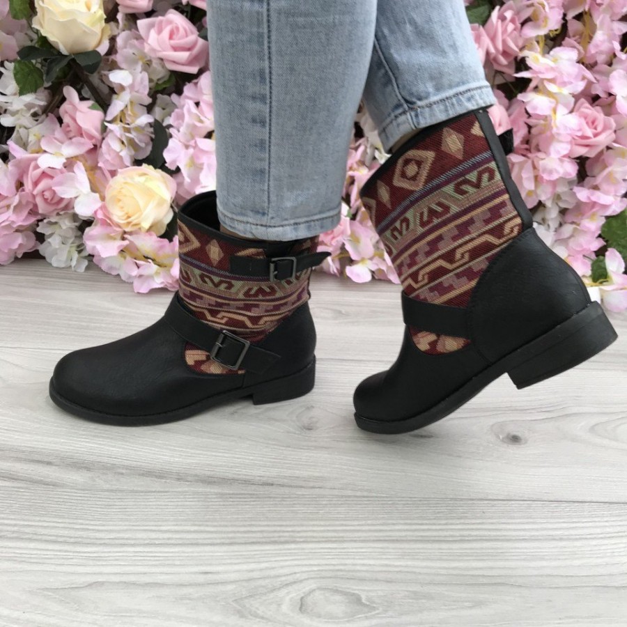 Cizme F015 Black P2 - Cizme - reducerim.ro