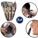 Aparat de tuns si ras 3 in 1 Gemei Multishaver Set Gm-595 - Sanatate&Frumusete - reducerim.ro