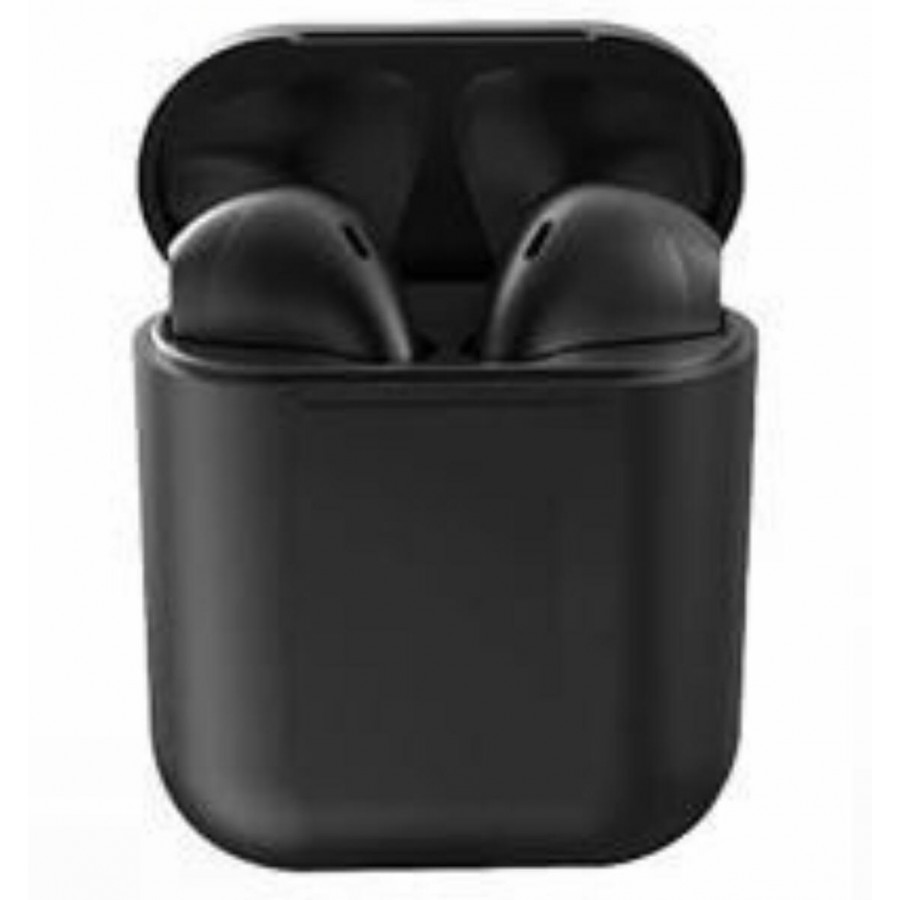Casti Wireless InPods 12 EarBuds Bluetooth 5.0 Bass Boost pentru IOS si Android Negru - Accesorii Telefoane -reducerim.ro Casti Wireless InPods 12 EarBuds Bluetooth 5.0 Bass Boost pentru IOS si Android Negru - Accesorii Telefoane - reducerim.ro