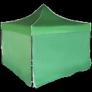 Cort IMPERMEABIL  pavilion pliabil 3m * 3m, structura metalica, culoare Verde - Corturi - reducerim.ro