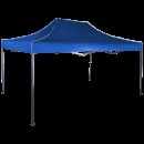 Cort IMPERMEABIL pavilion pliabil 3m * 4,5m, structura metalica, culoare ALBASTRU - Corturi - reducerim.ro