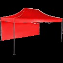 Cort IMPERMEABIL pavilion pliabil 3m * 4,5m, structura metalica, culoare ROSU - Corturi - reducerim.ro
