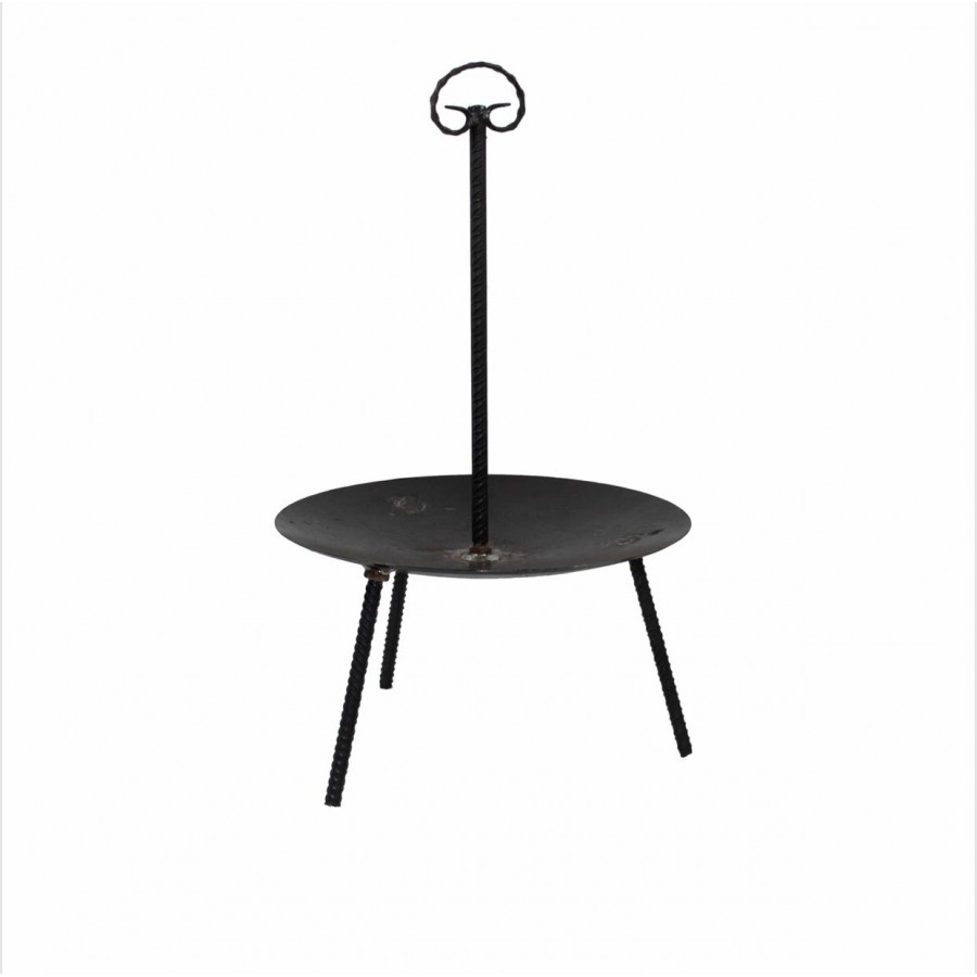 Gratar disc din otel,picioare detasabile,maner detasabil diametru 46 centimetri - ELECTRONICE - reducerim.ro
