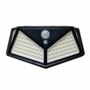 Set 4 lampi cu incarcare solara, senzor de miscare si lumina, stare de veghe, 3 moduri de iluminare, 100 LED-uri - Casa si gradina - reducerim.ro