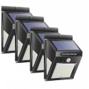 Set 4 Lampi solare 30 LED, senzor de miscar  3 moduri de iluminare - Casa si gradina - reducerim.ro