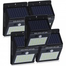 SET 5 Lampi Solare cu 30 LED,senzor de miscare si senzor de lumina - ELECTRONICE - reducerim.ro
