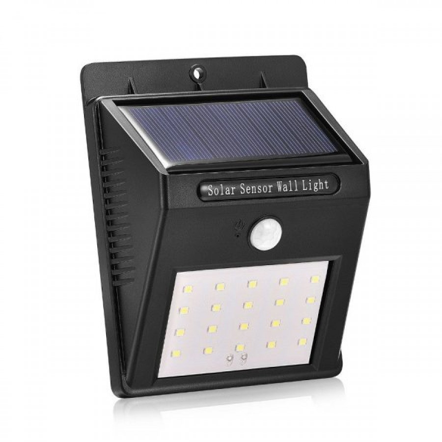 Set 6 lampi solar cu 30 led , senzor de miscare si senzor de lumina 3 moduri de iluminare - Casa si gradina - reducerim.ro