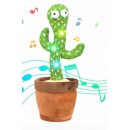 Cactus dansator și vorbitor,jucărie de plus,COD:035Z - PRODUSE NOI - reducerim.ro