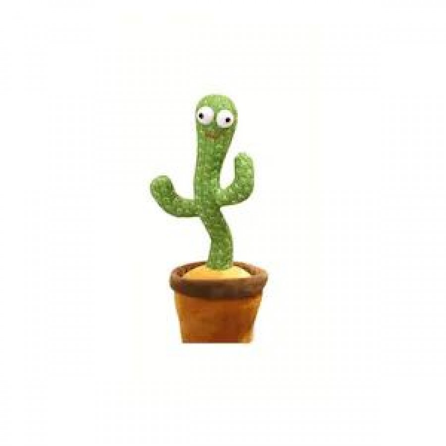 Cactus dansator și vorbitor,jucărie de plus,COD:035Z - PRODUSE NOI - reducerim.ro
