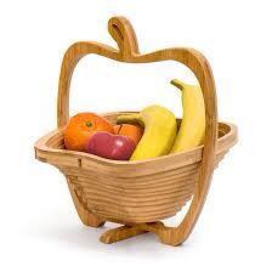 Cos de fructe pliabil din bambus, in forma de mar - Bucatarie -reducerim.ro Cos de fructe pliabil din bambus, in forma de mar - Bucatarie - reducerim.ro