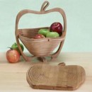 Cos de fructe pliabil din bambus, in forma de mar - Bucatarie -reducerim.ro Cos de fructe pliabil din bambus, in forma de mar - Bucatarie - reducerim.ro