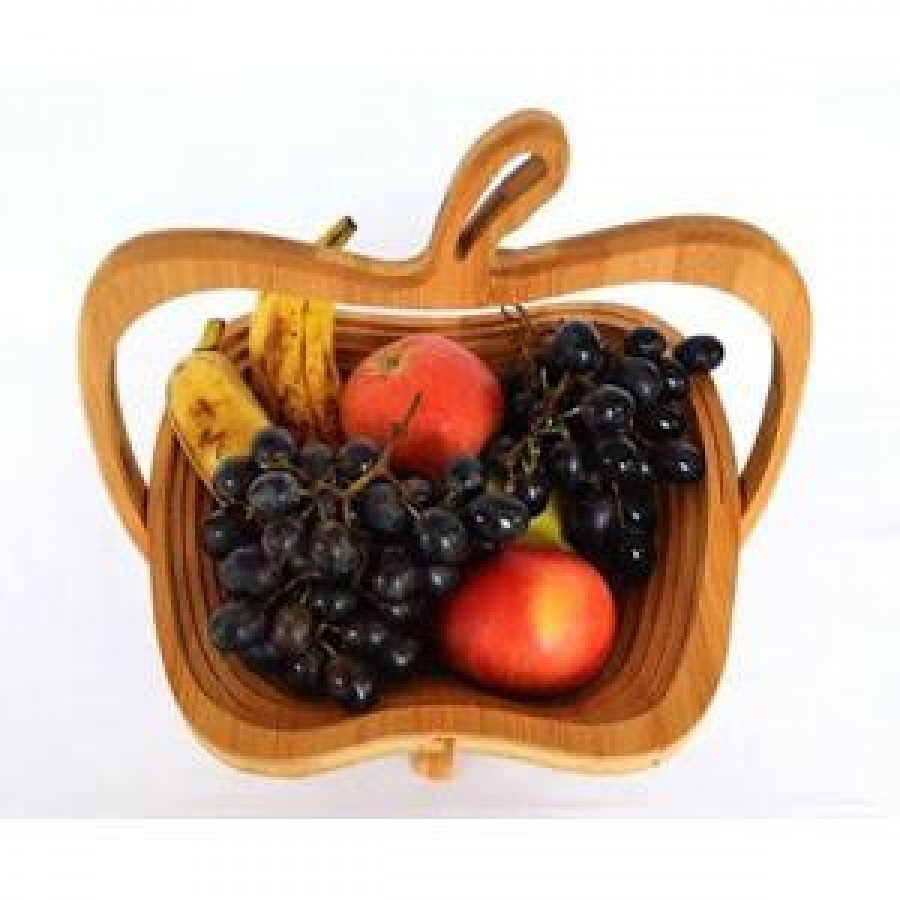 Cos de fructe pliabil din bambus, in forma de mar - Bucatarie -reducerim.ro Cos de fructe pliabil din bambus, in forma de mar - Bucatarie - reducerim.ro