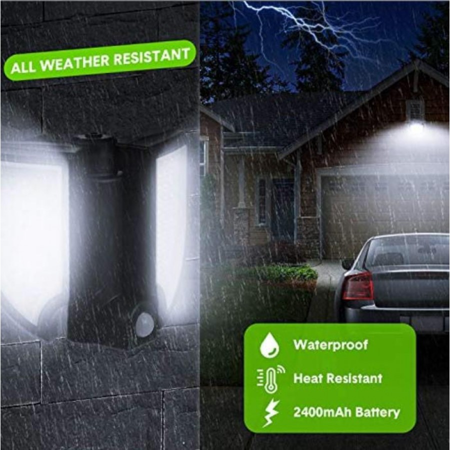 Lampa solara 90 LED, senzor de miscare, telecomanda - Panouri solare -reducerim.ro Lampa solara 90 LED, senzor de miscare, telecomanda - Panouri solare - reducerim.ro