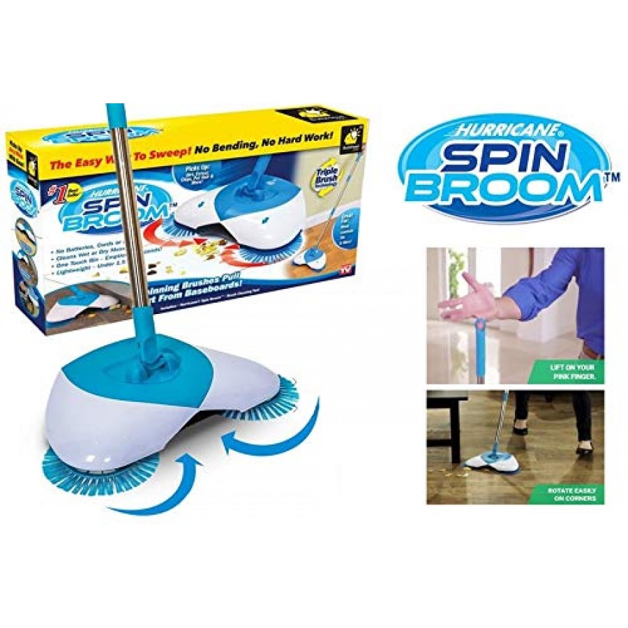 Matura rotativa Hurricane Spin Broom - Casa si gradina - reducerim.ro