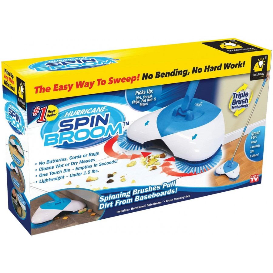 Matura rotativa Hurricane Spin Broom - Casa si gradina - reducerim.ro