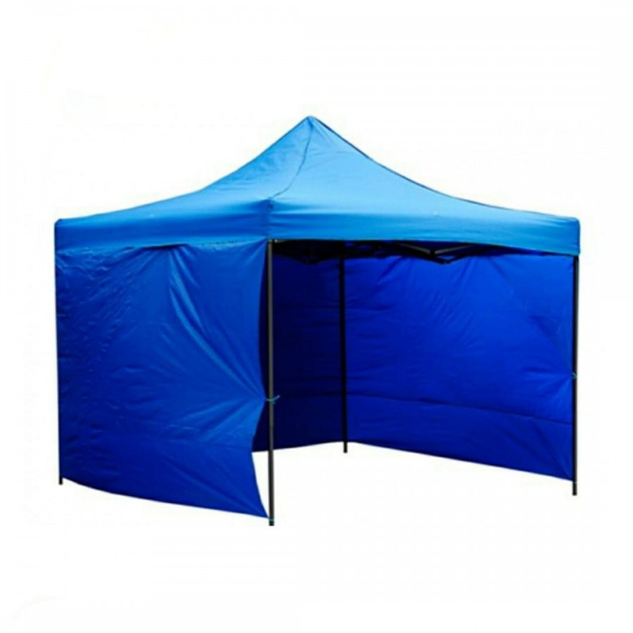 Pavilion pliabil sistem acordeon de gradina 2.5 x 2.5m cu 3 pereti - Casa si gradina - reducerim.ro