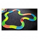 SET Pista flexibila pentru curse masinute Magic Tracks + Numaratoare interactiva din lemn - Cadouri - reducerim.ro