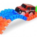 SET Pista flexibila pentru curse masinute Magic Tracks + Numaratoare interactiva din lemn - Cadouri - reducerim.ro