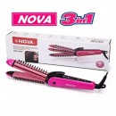 Placa de par 3in1 Nova-8890, NHC, negru/roz - Sanatate&Frumusete -reducerim.ro Placa de par 3in1 Nova-8890, NHC, negru/roz - Sanatate&Frumusete - reducerim.ro