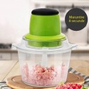 Tocator electric Find Back, 90 W, bol 1 l, lame inox, Verde - Tocatoare si blendere - reducerim.ro