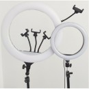 Ringlight de 18 inch cu suport CL-460 Suport pentru telefon Telecomandă potrivită pentru difuzarea în direct - Accesorii Telefoane - reducerim.ro