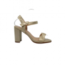 Sandale cu toc A951 GOLD R1/8/3 - Sandale Toc - reducerim.ro