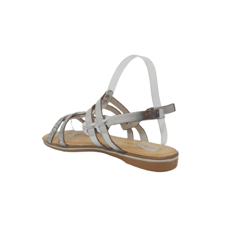 Sandale JS-3394 SILVER R1/7/3 - Sandale - reducerim.ro