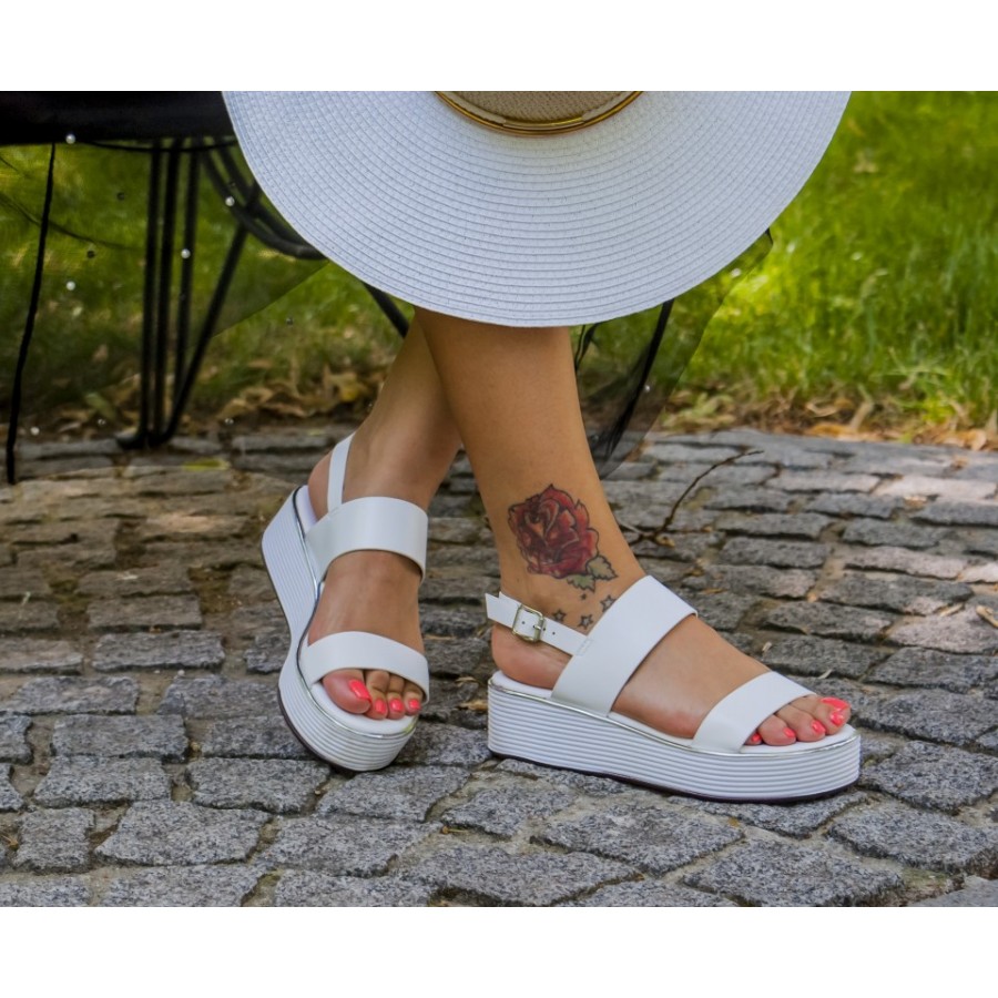Sandale TS-19 White P4 - Sandale - reducerim.ro