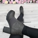 Botine 666 Gray P1 - Botine -reducerim.ro Botine 666 Gray P1 - Botine - reducerim.ro