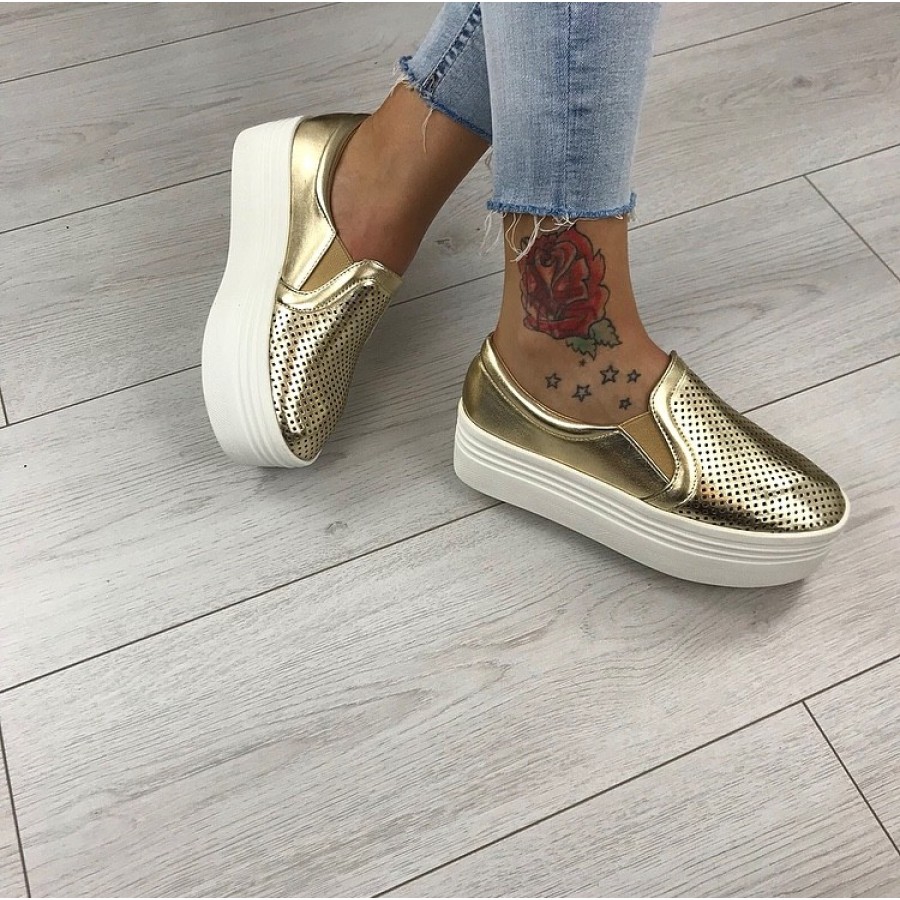 Pantofi casual JY02 Gold P3 - Pantofi casual - reducerim.ro