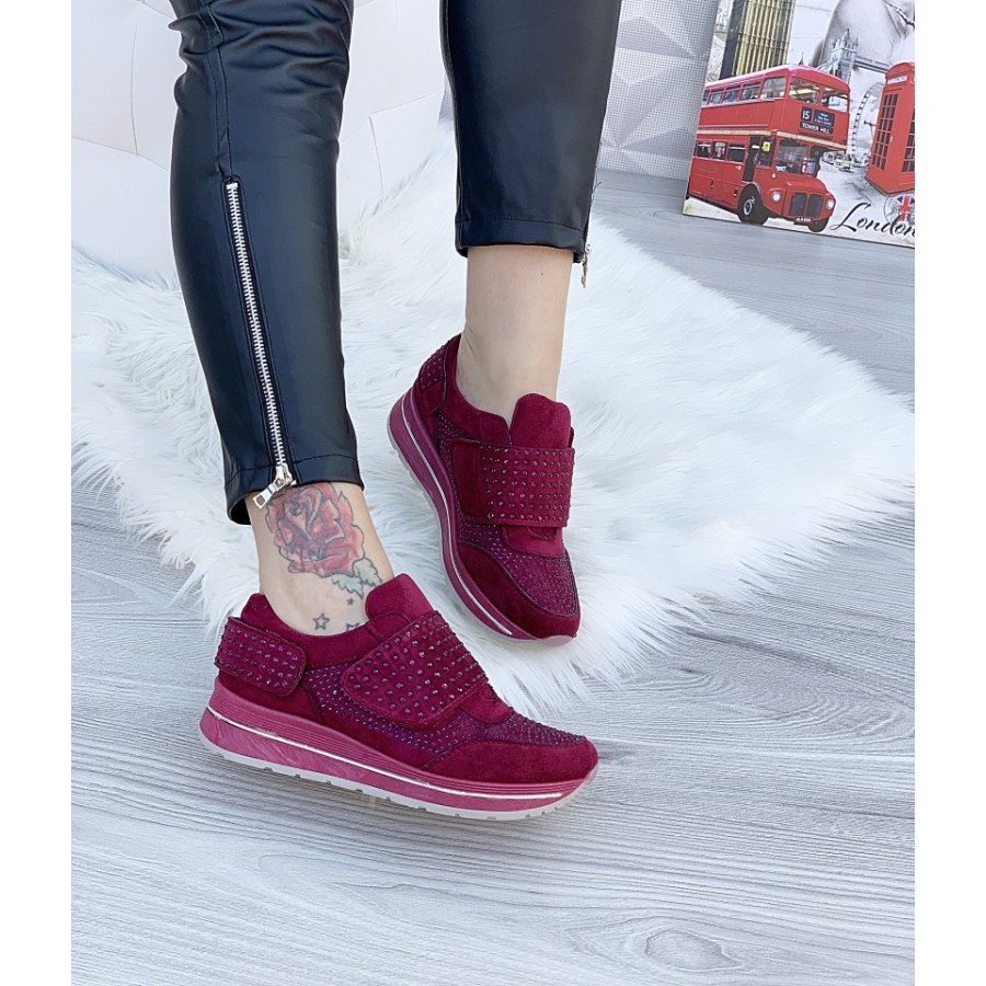 Pantofi sport 2825 Wine Red P3 - Pantofi casual -reducerim.ro Pantofi sport 2825 Wine Red P3 - Pantofi casual - reducerim.ro