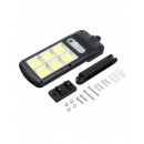 4 X Proiector solar 6 celule,150 LED-uri COB ,cu senzor de miscare, sistem prindere inclus - Panouri solare - reducerim.ro