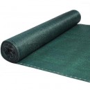 Plasa verde protectie pentru umbrire, opaca, rola 1.5 x 10 metri - Activitati in aer liber - reducerim.ro