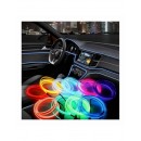 Set 2 benzi decorative auto LED 2 metri, pentru interior - Auto-Moto -reducerim.ro Set 2 benzi decorative auto LED 2 metri, pentru interior - Auto-Moto - reducerim.ro