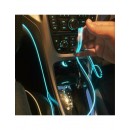 Set 2 benzi decorative auto LED 2 metri, pentru interior - Auto-Moto -reducerim.ro Set 2 benzi decorative auto LED 2 metri, pentru interior - Auto-Moto - reducerim.ro