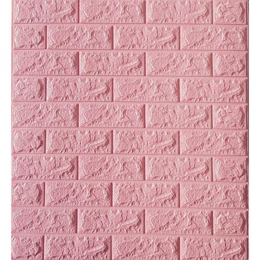 Tapet 3D caramizi roz, auto-adeziv pentru interior, 70 x 77 cm - Casa si gradina -reducerim.ro Tapet 3D caramizi roz, auto-adeziv pentru interior, 70 x 77 cm - Casa si gradina - reducerim.ro