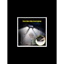 Lampa solara tripla split, senzor de de miscare, 15 W, IP65 - Panouri solare - reducerim.ro