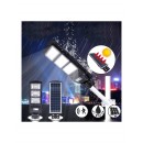 Lampa stradala 90W, felinar cu panou solar, senzor lumina, telecomanda si suport - Panouri solare - reducerim.ro