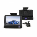 Camera auto tripla: fata, spate, interior, display 4", Full HD - Auto-Moto -reducerim.ro Camera auto tripla: fata, spate, interior, display 4", Full HD - Auto-Moto - reducerim.ro