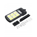 4 X Proiector solar 6 celule,150 LED-uri COB ,cu senzor de miscare, sistem prindere inclus - Panouri solare - reducerim.ro