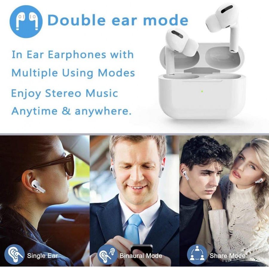 Casti Wireless Usmart Airpods Air Pro ,bluetooth 5.0,muzica 3D, touch control -alb - Boxe, Casti, Microfoane -reducerim.ro Casti Wireless Usmart Airpods Air Pro ,bluetooth 5.0,muzica 3D, touch control -alb - Boxe, Casti, Microfoane - reducerim.ro