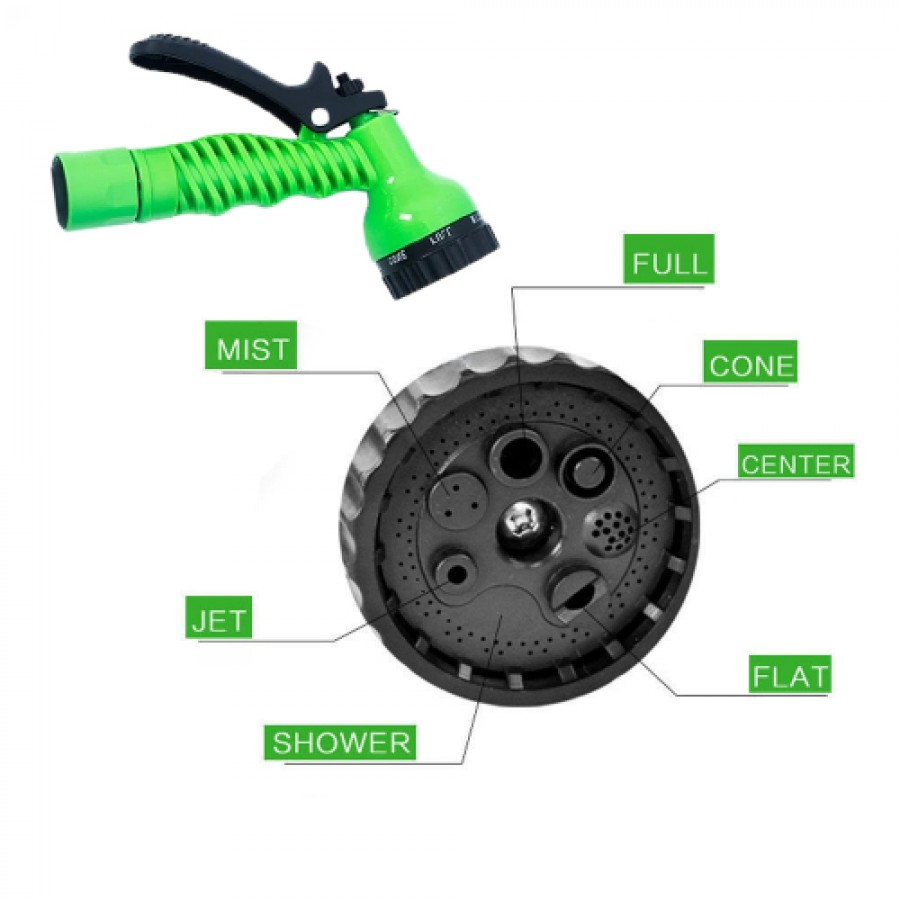 Furtun Extensibil MRG M-477, 45 m, Pistol cu 7 pozitii inclus, Verde C478 - Furtune extensibile -reducerim.ro Furtun Extensibil MRG M-477, 45 m, Pistol cu 7 pozitii inclus, Verde C478 - Furtune extensibile - reducerim.ro